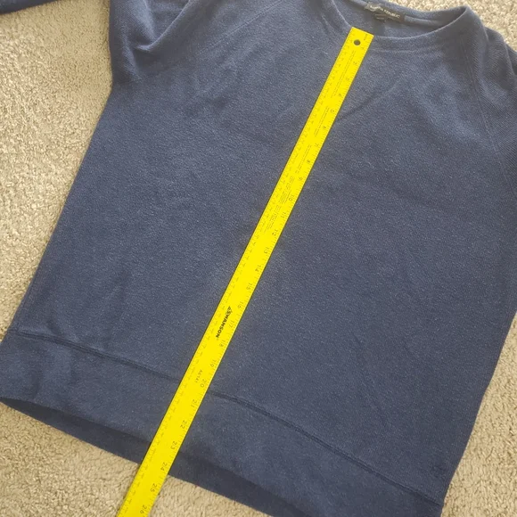 Banana Republic Men's Blue Knit Sweater Pullover Size Large - Picture 7 of 10